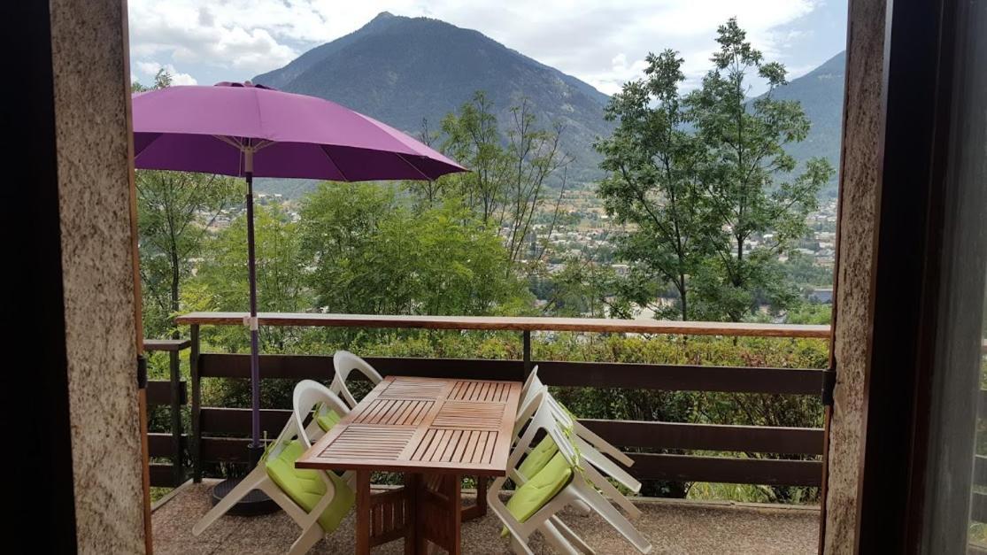 Studio Sympa Avec Terrasse , Maxi 4 Pers.Briancon 外观 照片
